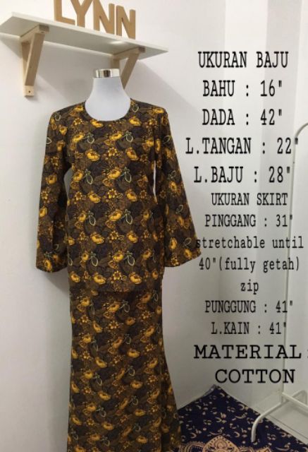 Kurung batik viral baju Fesyen Baju