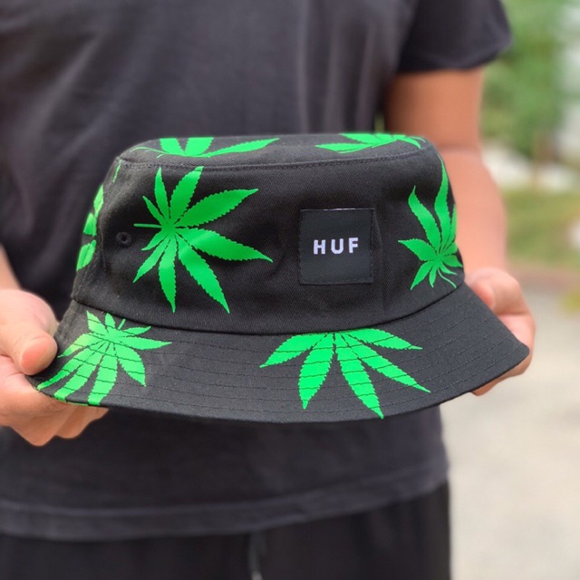 cannabis bucket hat