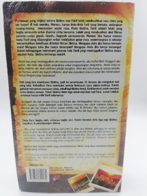 Prelove Novel Penghujung Cintaku Admatiza Shopee Malaysia