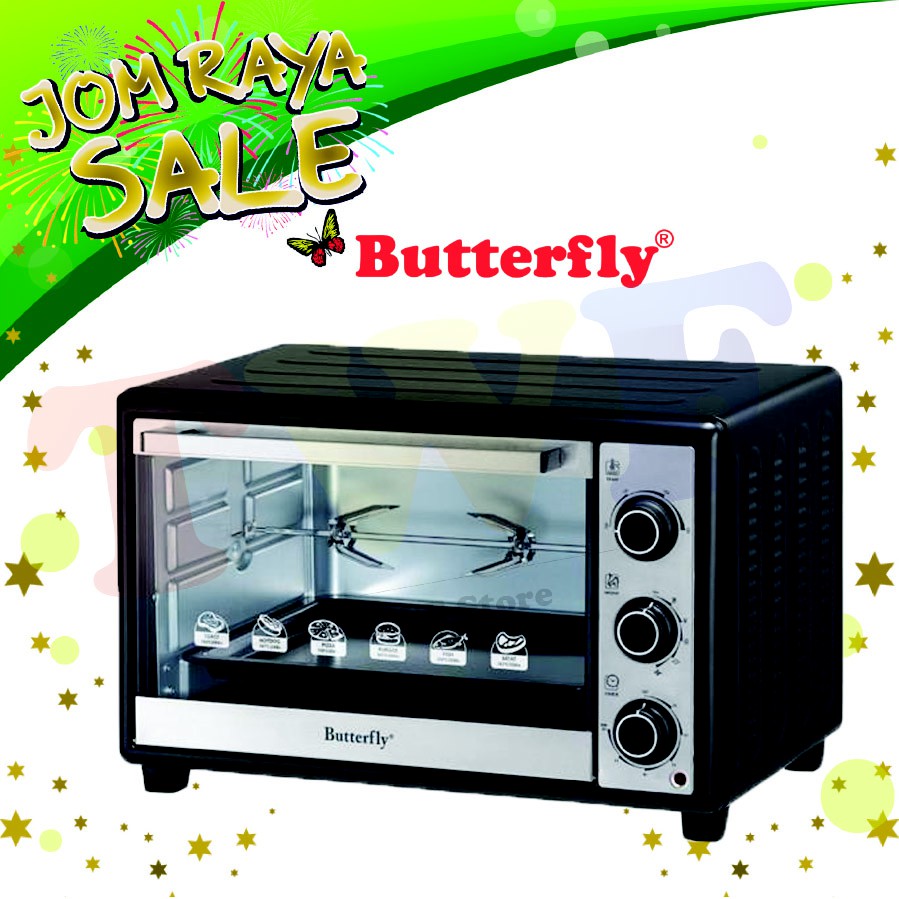 BUTTERFLY ELECTRIC OVEN (28L) BEO5229 Shopee Malaysia