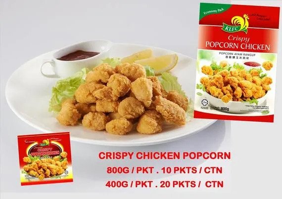 Klfc Crispy Popcorn Chicken 400g Shopee Malaysia