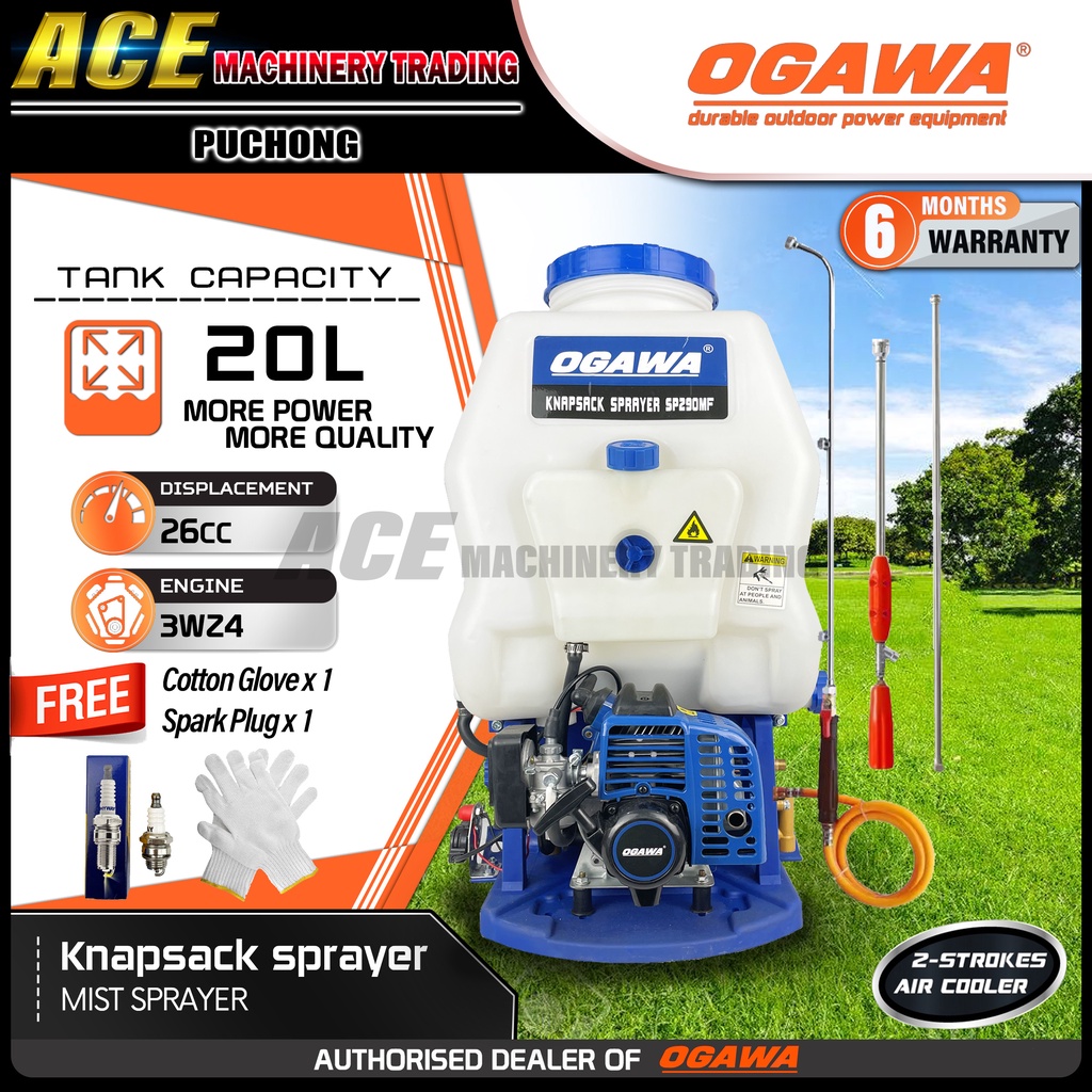 [ 100 Original ] OGAWA 20 Liter Mist Sprayer Knapsack Sprayer Engine