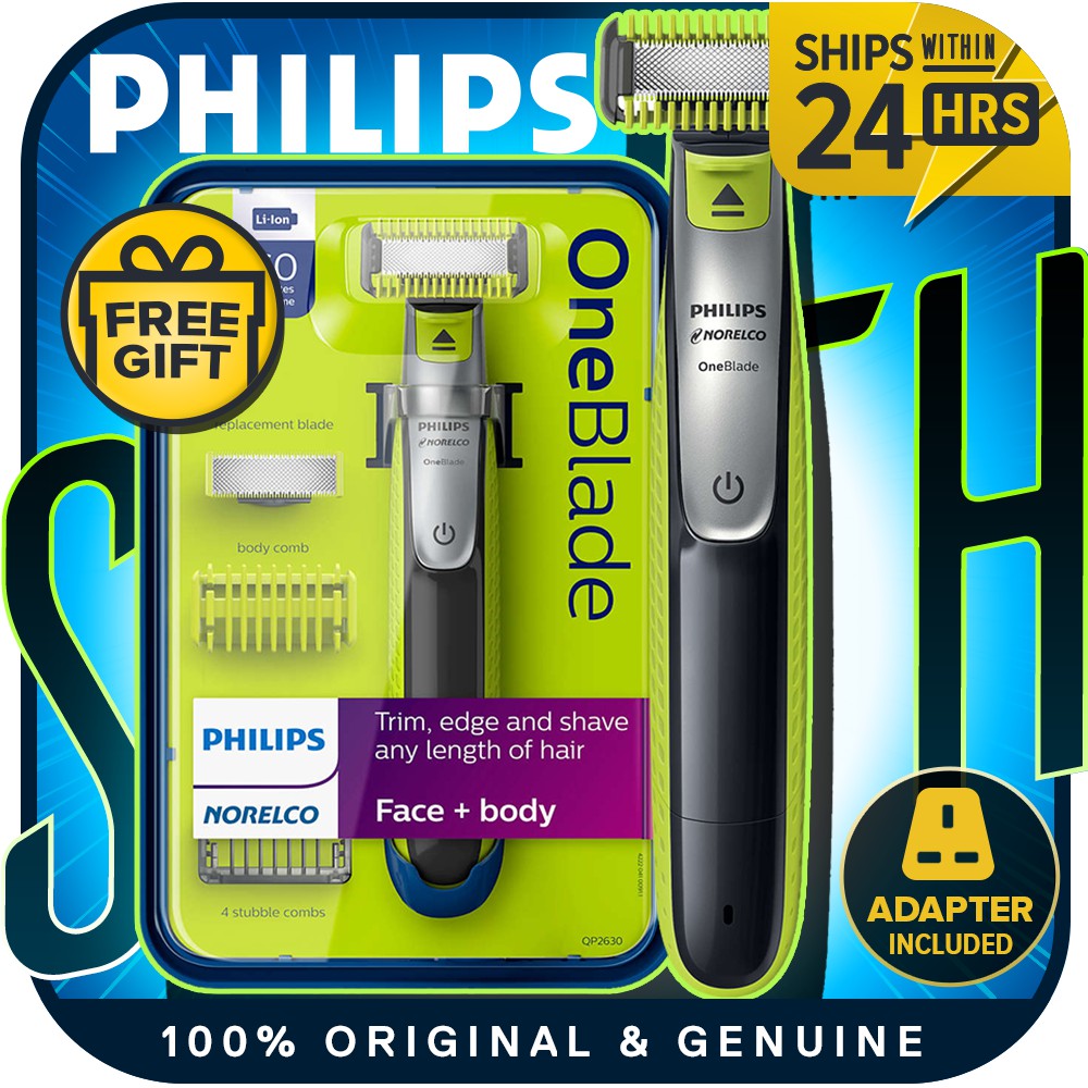 philips one blade 4 stubble combs
