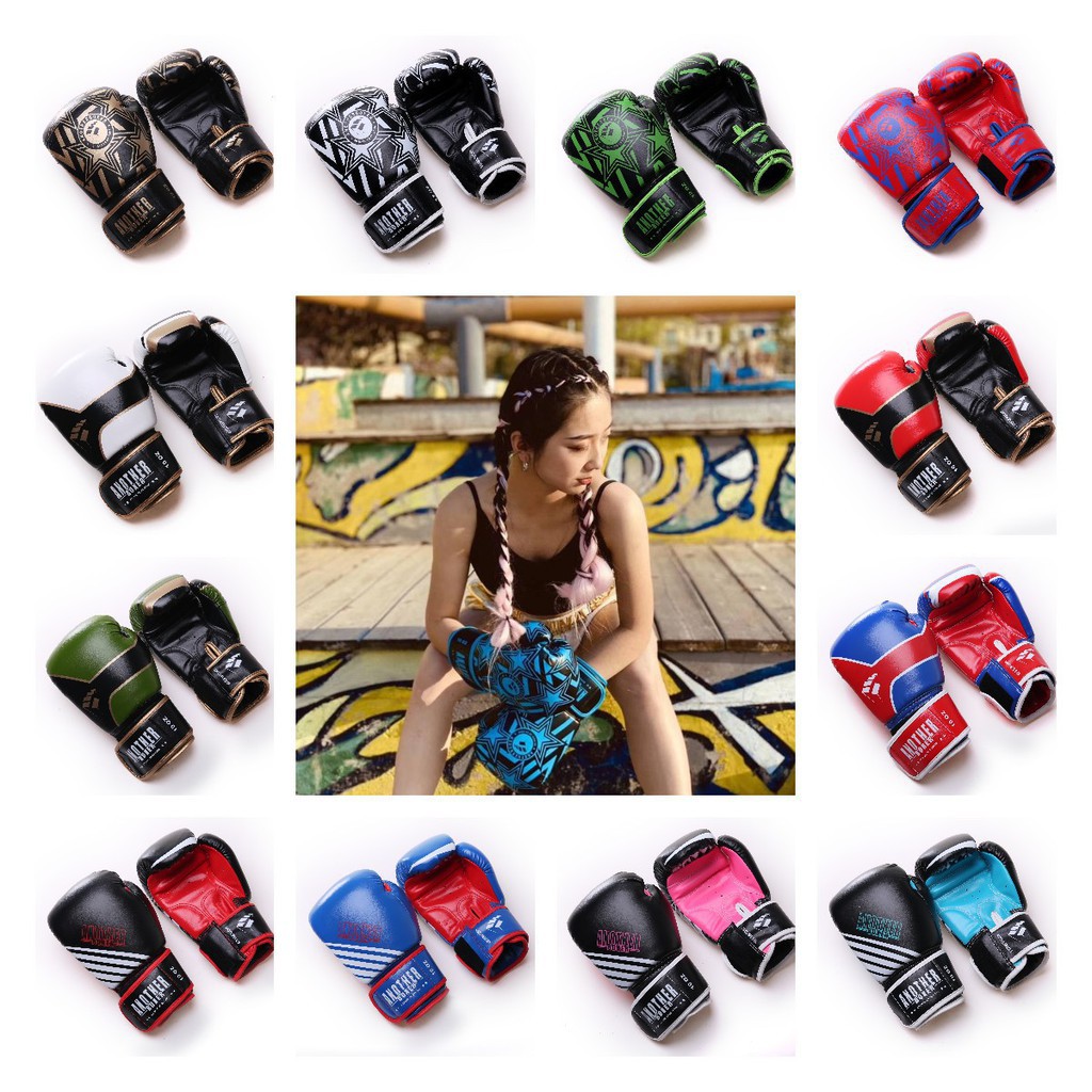 4/6/8/10/12/14OZ Kids Adults MMA Boxing Muay Thai Gloves Sparring Martial Arts Grappling Training Gear Mitts Equipment