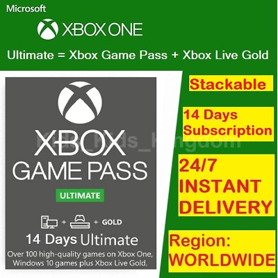 xbox game pass ultimate for a year