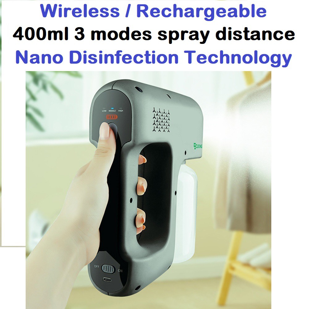 Ready Stock CD06 Nano Spray Gun Sanitizer Spray Machine Disinfectant Spray Machine Disinfection Spray Gift Voucher Mask