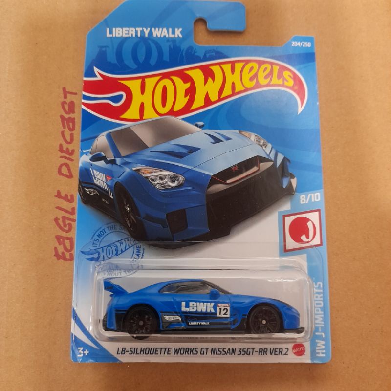 Hot Wheels LBWK LB-Silhouette Works GT Nissan 35GT-RR Ver 2 R35 ...