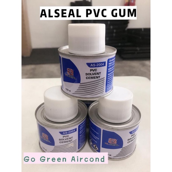 ALSEAL PVC Solvent Pipe Cement Gum/Gum Paip PVC (100g) Shopee Malaysia
