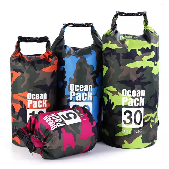 camo dry bag backpack