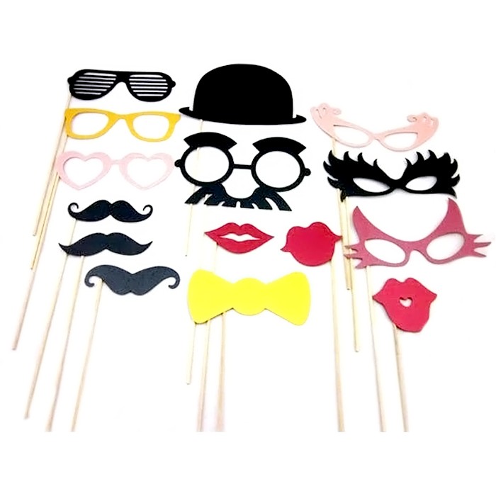 Party Supplies Toys Games 58 Pcs Diy Photography Photo Booth