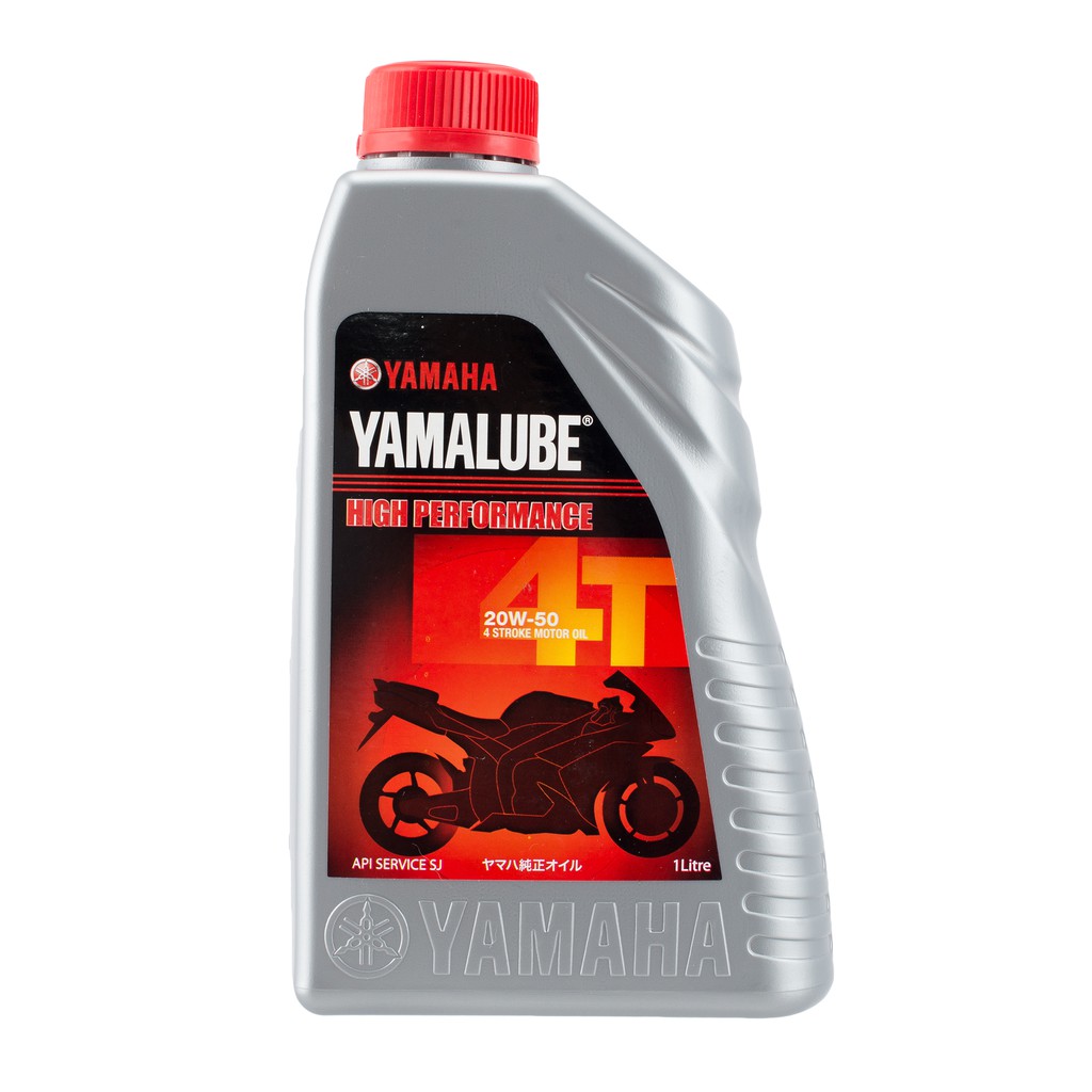 Yamaha Yamalube 4T 20W-50 High Performance Motorcycle Oil (1.0L)
