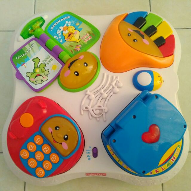 fisher price laugh and learn musical table