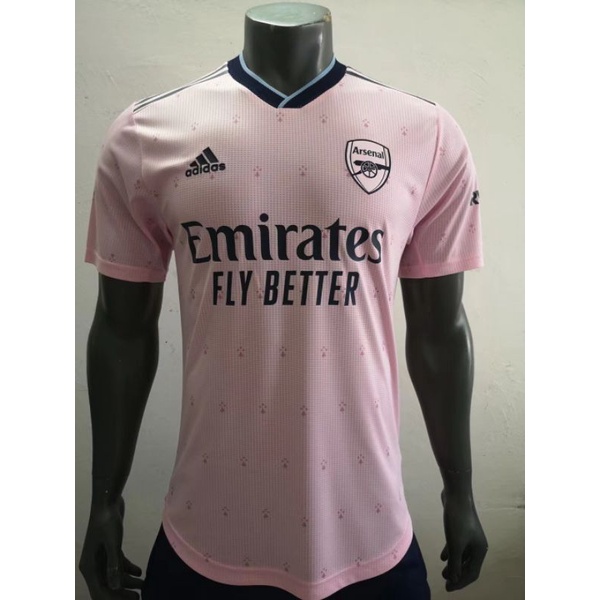 ARSENAL PINK 3RD 2223 JERSEY [PLAYER ISSUE] Shopee Malaysia