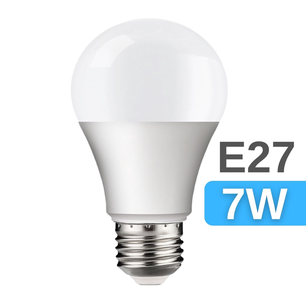 E27 LED Light Bulb Cool Daylight Energy Saving Mentol Lampu ( 3W 5W 7W 9W 12W 15W 18W 25W / 6500K )