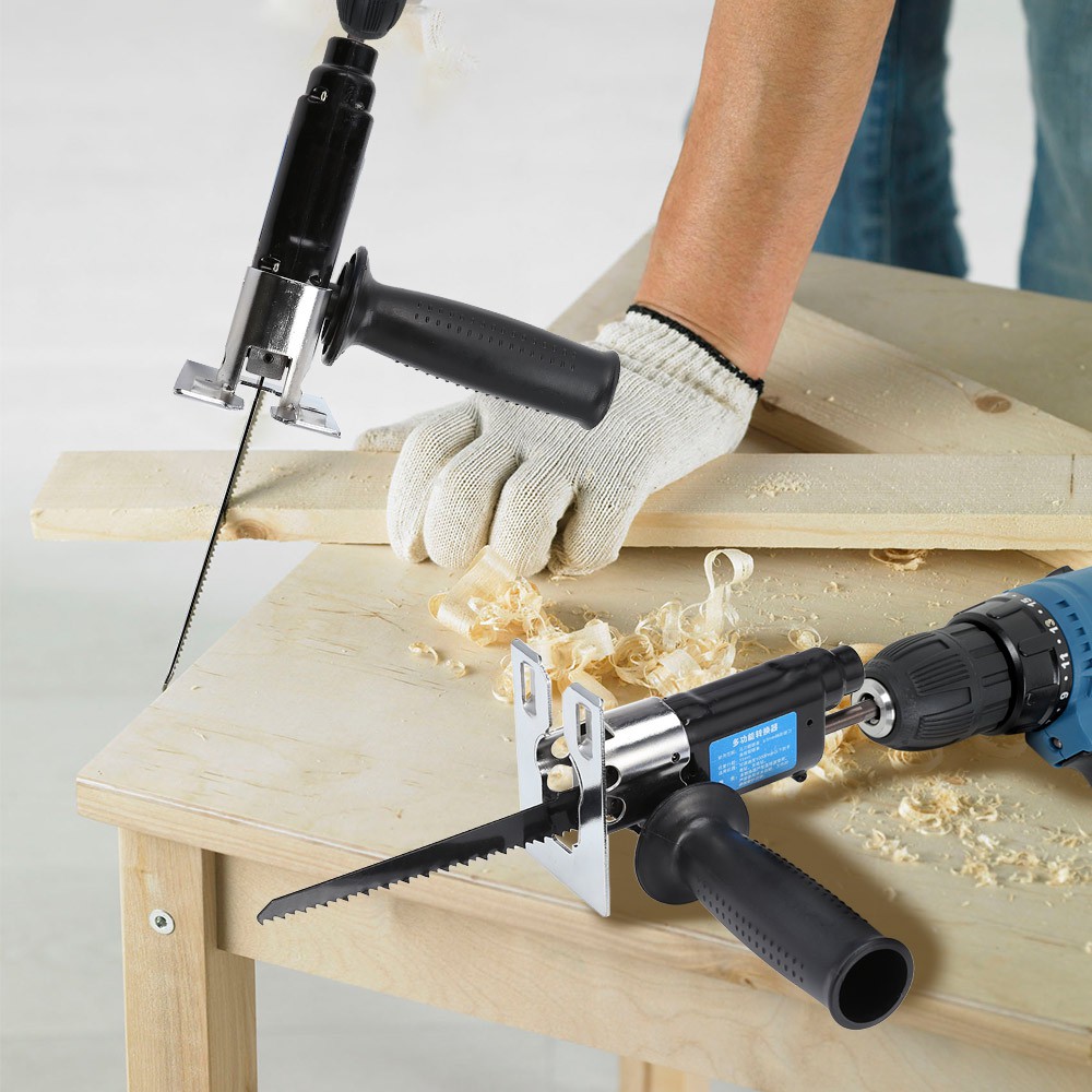 Multifunction Reciprocating Saw Attachment Change Electric Drill for