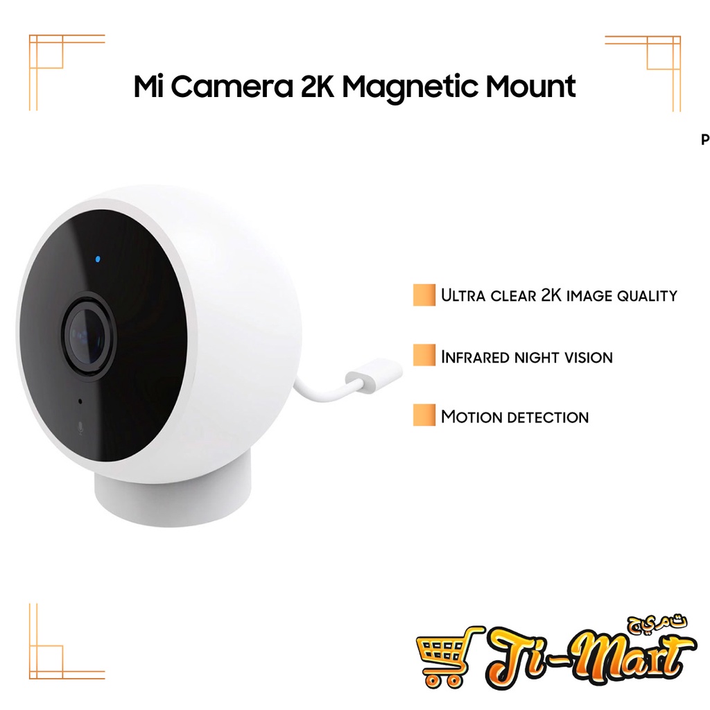 Xiaomi Mi Camera 2k Magnetic Mount Blanca | Cuotas sin interés