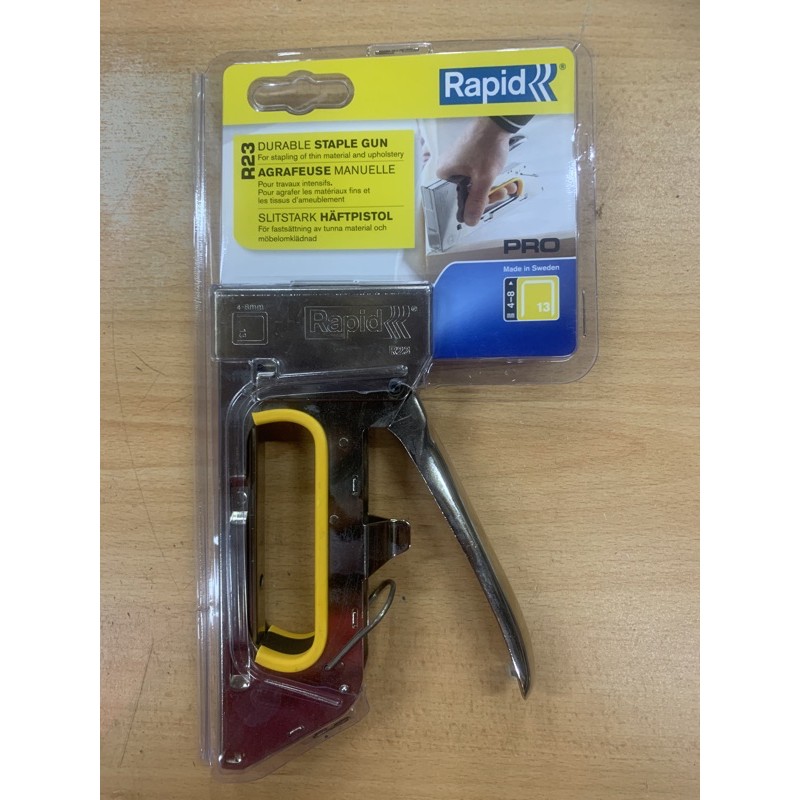 [100 ORIGINAL] RAPID HEAVY DUTY PRO POWER TACKER / STAPLE GUN (MADE IN