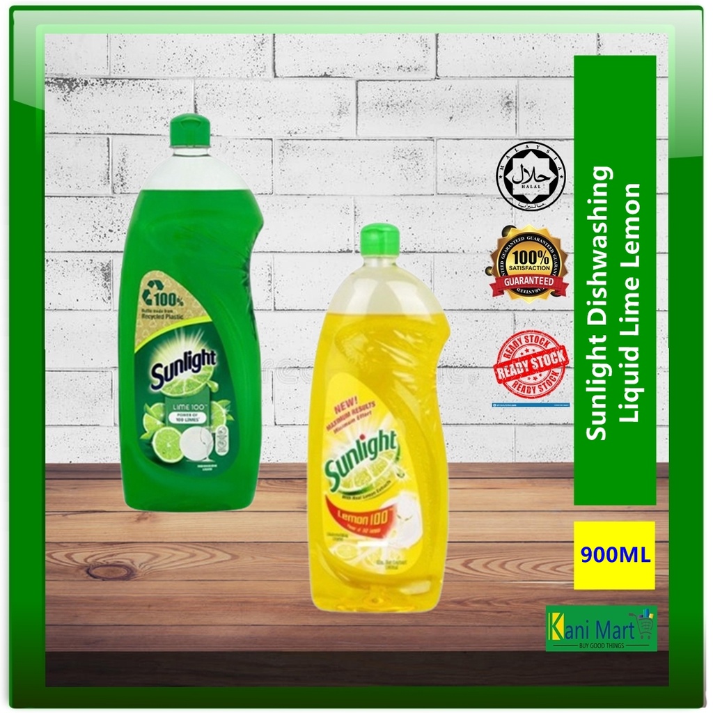 Sunlight Dishwashing Liquid Lime Lemon 900ML | Shopee Malaysia