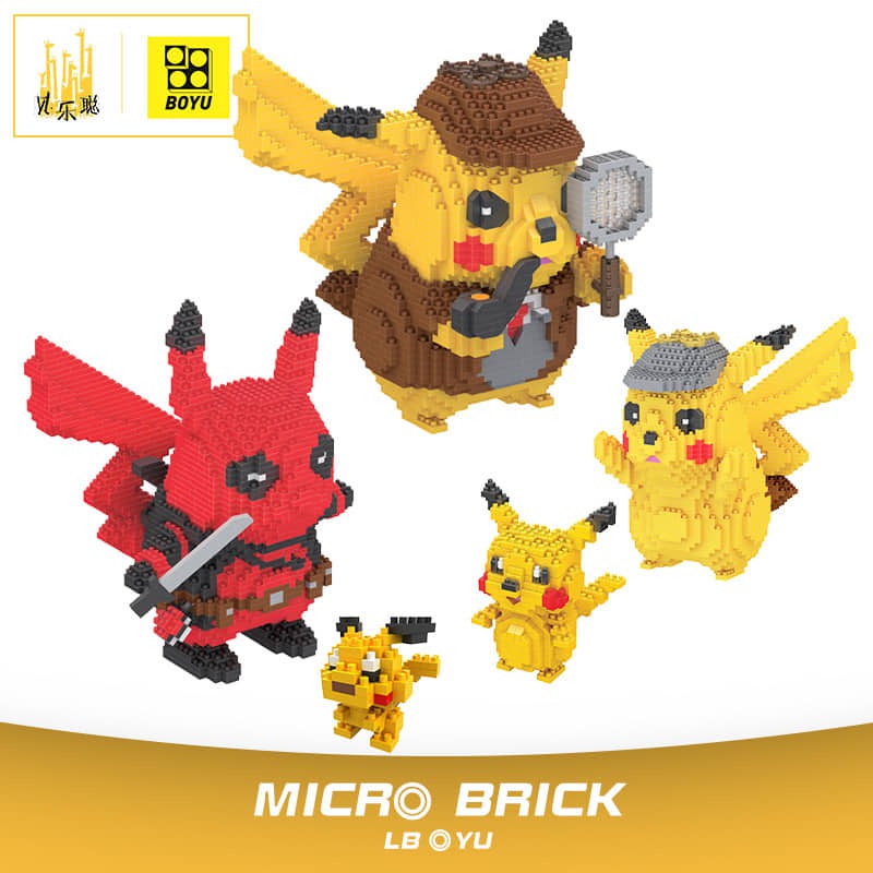 Pokemon Pikachu Nanoblock | Shopee Malaysia