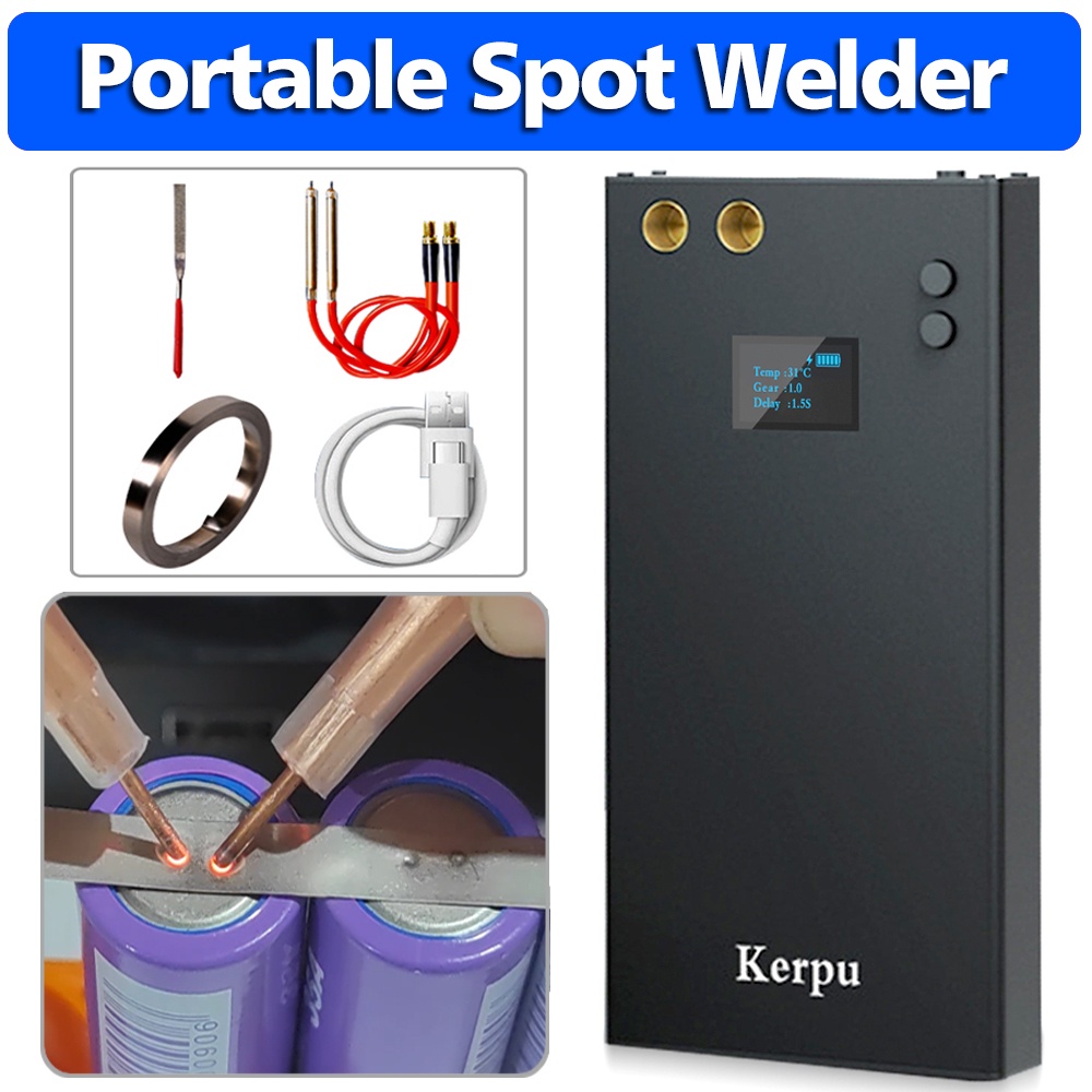 Mini Spot Welder 5/7 Gears Adjustable Handheld Spot Welding Machine