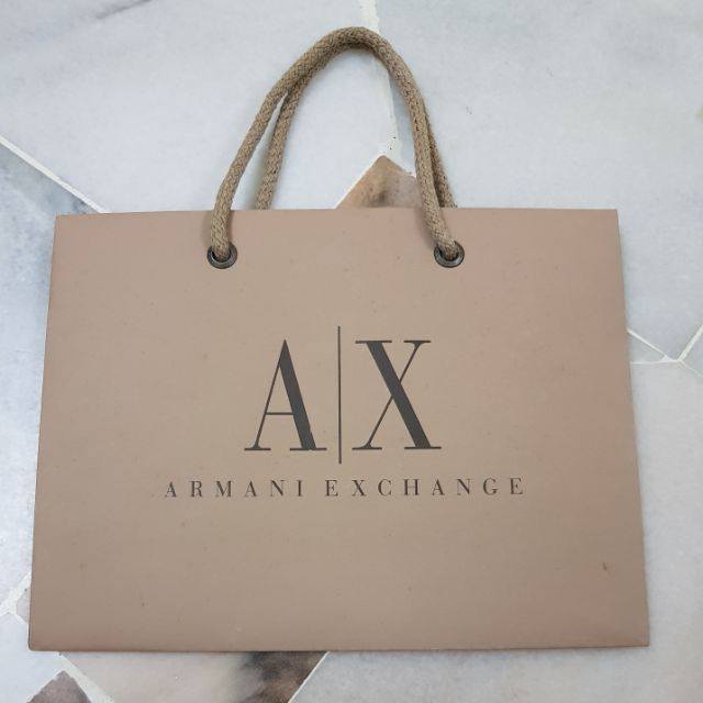 armani paper bag