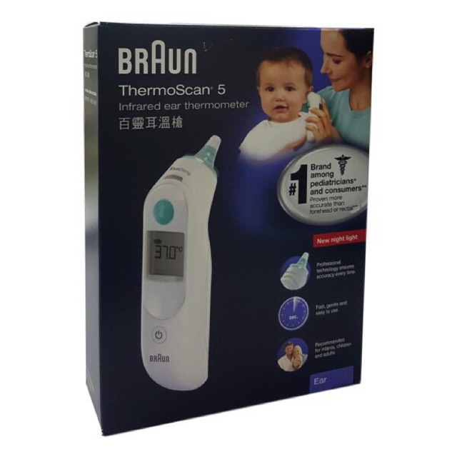 braun thermoscan ear thermometer irt 6500