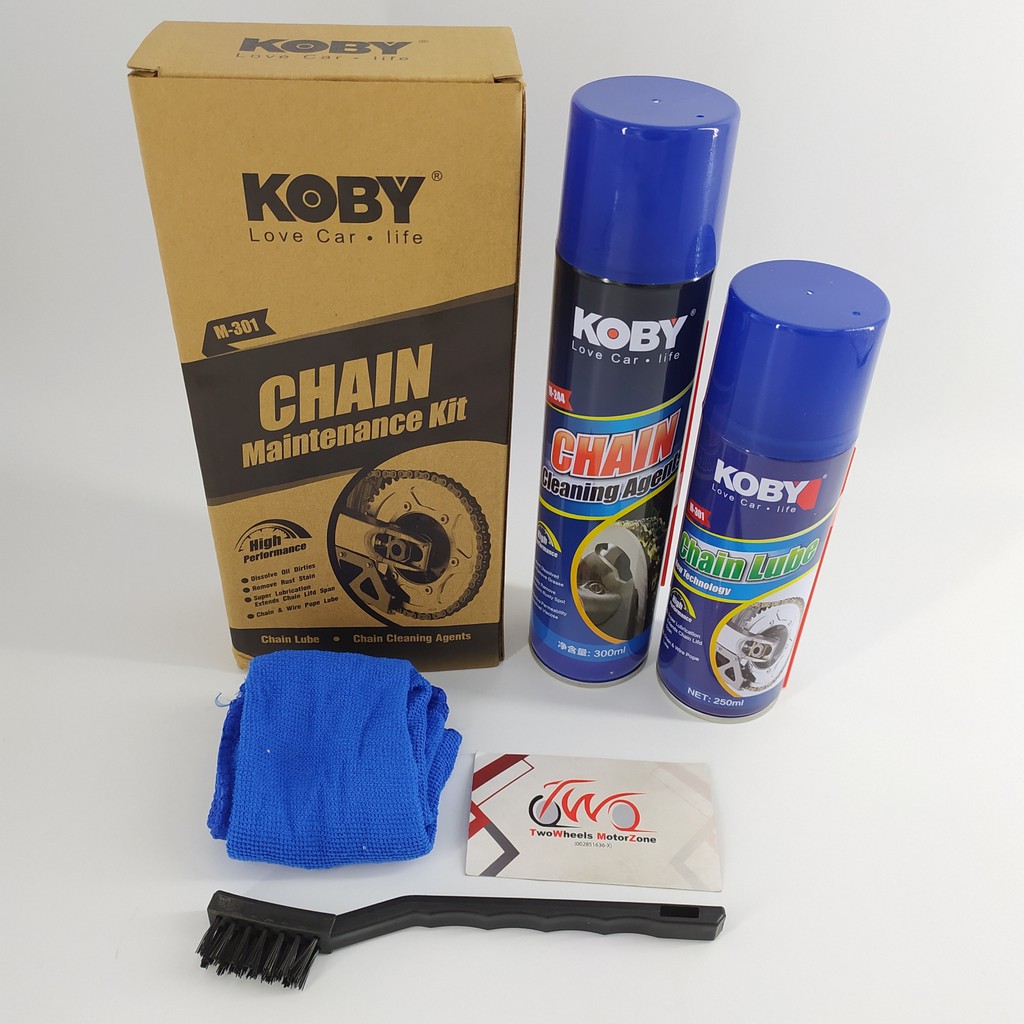 CHAIN LUBE AND MAINTENANCE KIT SET KOBY Shopee Malaysia