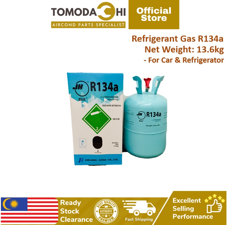 TOMODACHI Car Air Cond Gas R134a Aircond Kereta Refrigerator Aircond