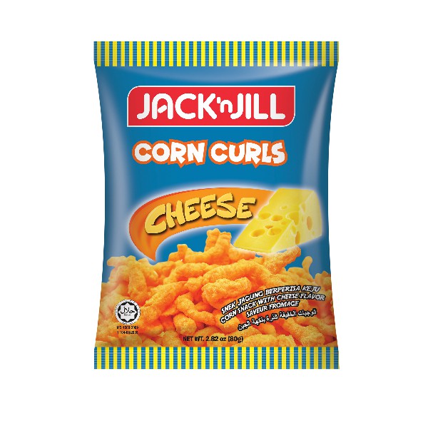 Jack n Jill Corn Curls Cheese 90g Shopee Malaysia
