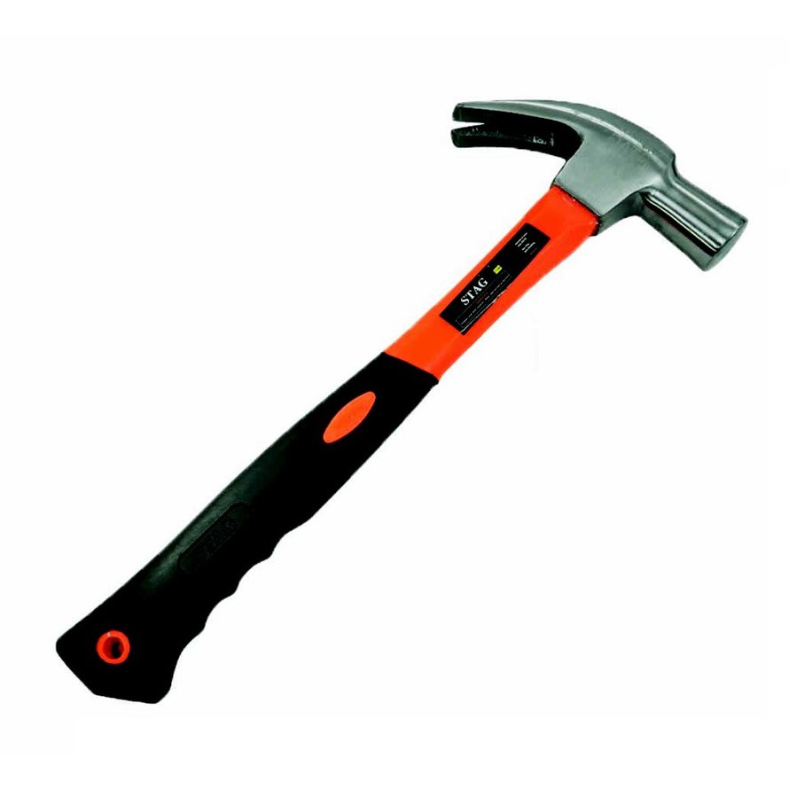 STAG Fiberglass Claw Hammer 27mm Tukul Besi  Shopee Malaysia