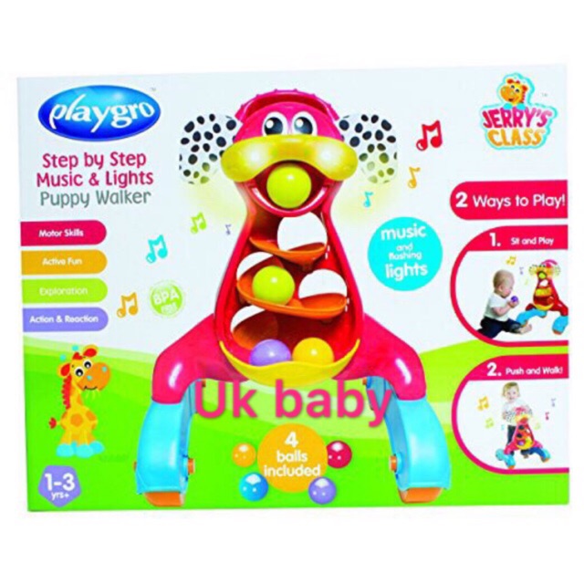 playgro step by step puppy walker