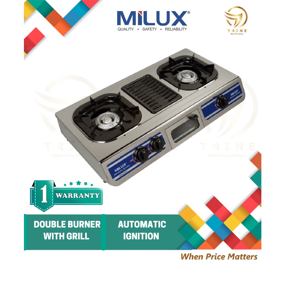 Milux Gas Cooker with Grill MSS2500G / Milux Gas Cooker with Grill MSS2501G/ Pensonic 2in1