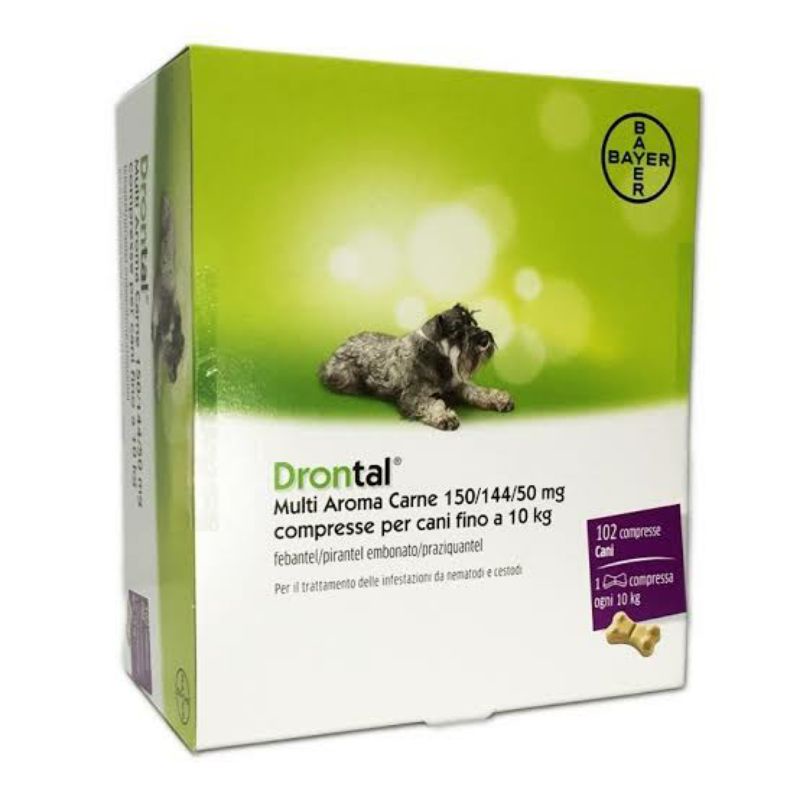Bayer Drontal Dog / Drontal Plus Tasty Dog Worm Medicine Shopee Malaysia