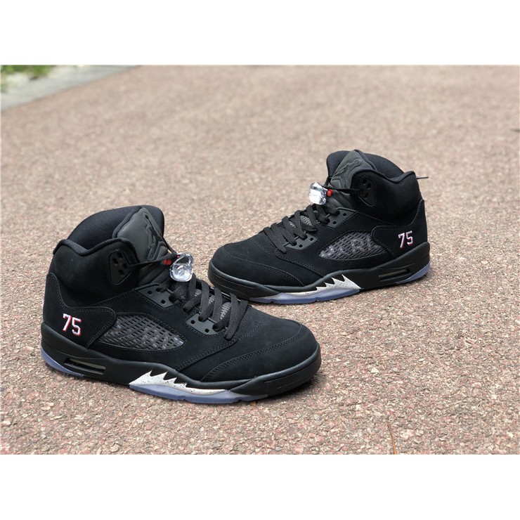 jordan 5 psg black