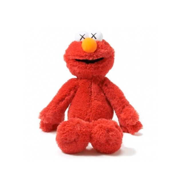 kaws plush sesame street