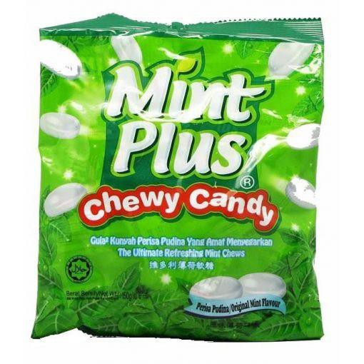 150g Fruit Plus Chewy Candy Original Mint Flavour Local Ready Stocks