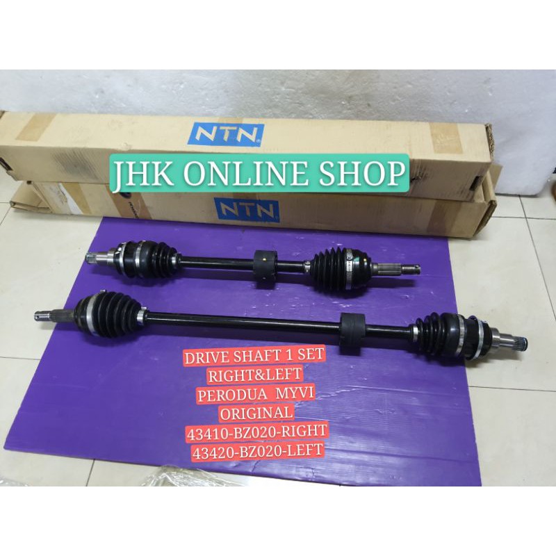 PERODUA MYVI DRIVE SHAFT ORIGINAL (43410BZ020Right) (43420BZ020Left) Shopee Malaysia