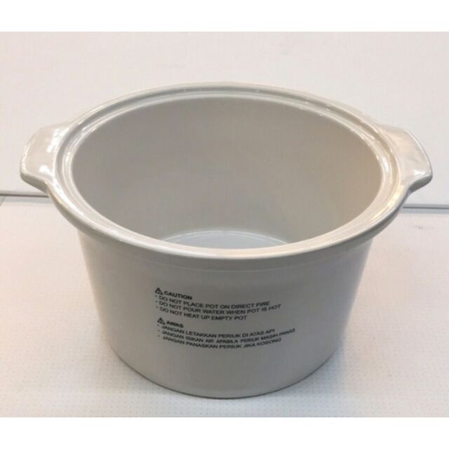 Original Panasonic 5L Slow Cooker Ceramic Inner Pan Inner Pot For Model NF-M501AW NF-N50AGC NF-M501