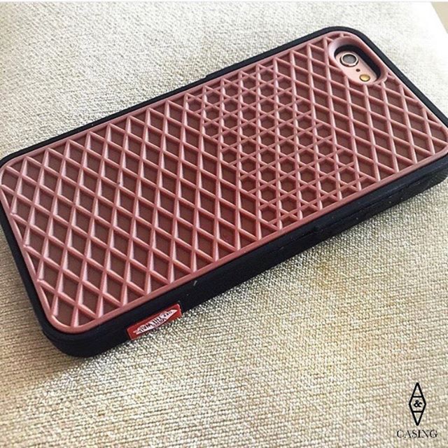 VANS Waffle Case For Apple IPhone X 10 6S 5s Plus SE Cover Soft Rubber