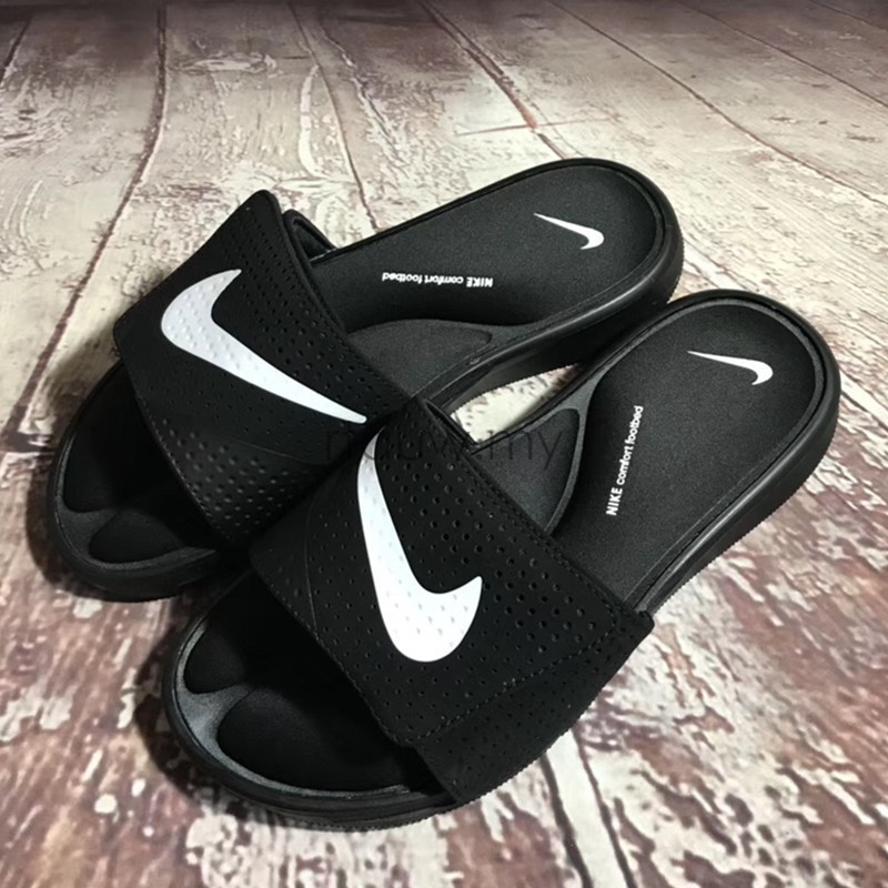 nike ultra comfort slide grey