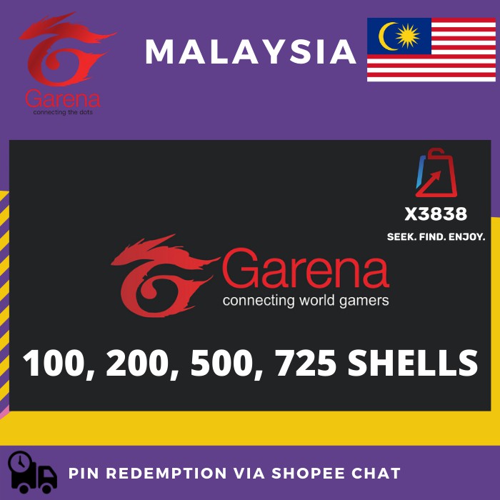 garena shells top up