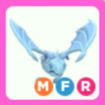 Adopt Me Legendary Mega Fly Ride Frost Dragon Mfr Shopee Malaysia - roblox adopt me pogo stick green shopee malaysia