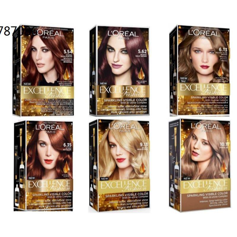 loreal hair color loreal shampoo loreal hair serum ✌LOreal Paris Excellence  Fashion Hair Color✲ | Shopee Malaysia