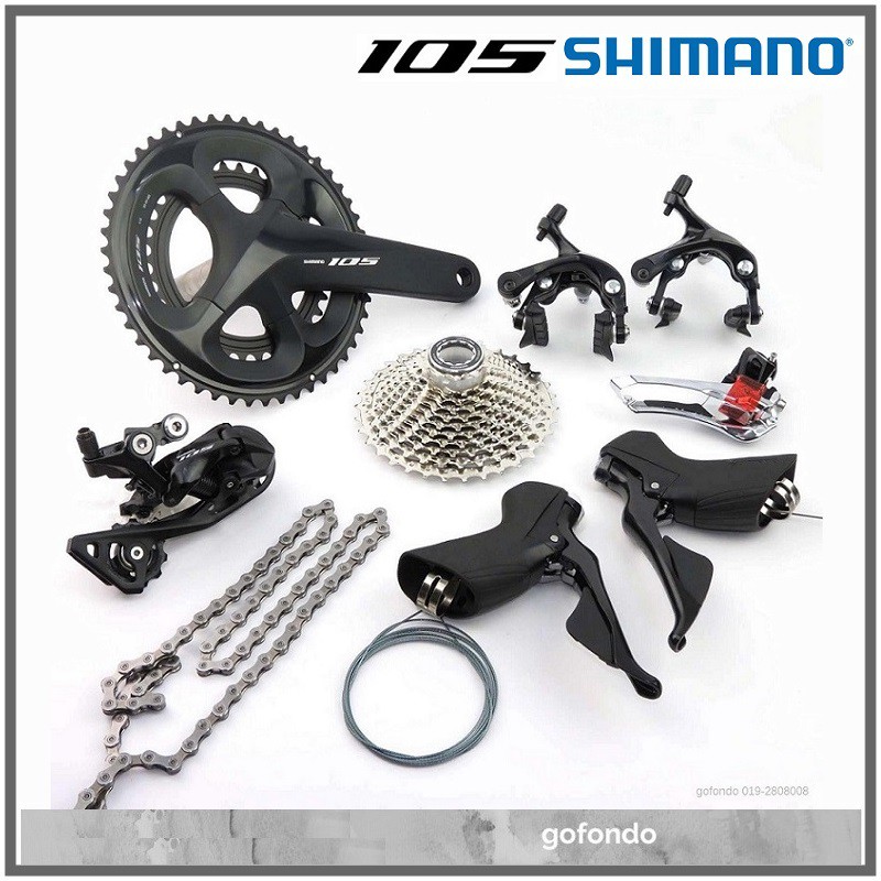 Shimano 105 R7000 グループセット - パーツ