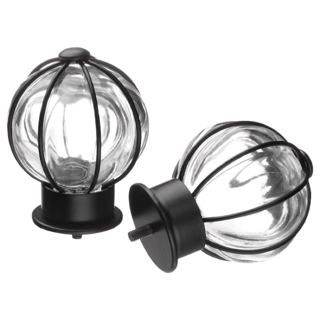 Ikea Blast Finials Rod Ending Penutup Rod Shopee Malaysia