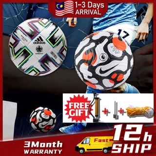 100% High Quality Bola Sepak Football Soccer Ball Bola Futsal Padang Premier League Soft PU Leather World Cup 足球