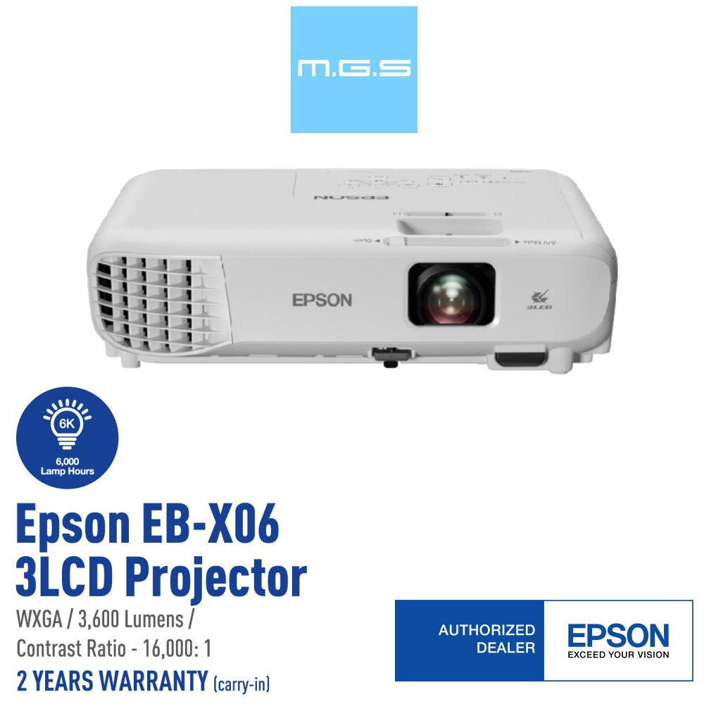 EPSON EB-X06 EB-X05 EB-X41 EB-E10 EB-W06 EB-X51 EB-W51 PA503SE