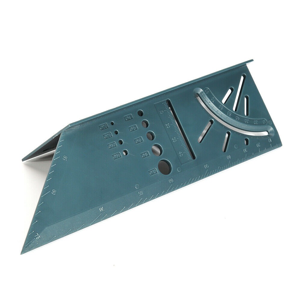 Workshop Hardware 3D Measuring Tool Gauge Ruler Square Mitre Angle Size Measure wood working Professional Repair - Image 4