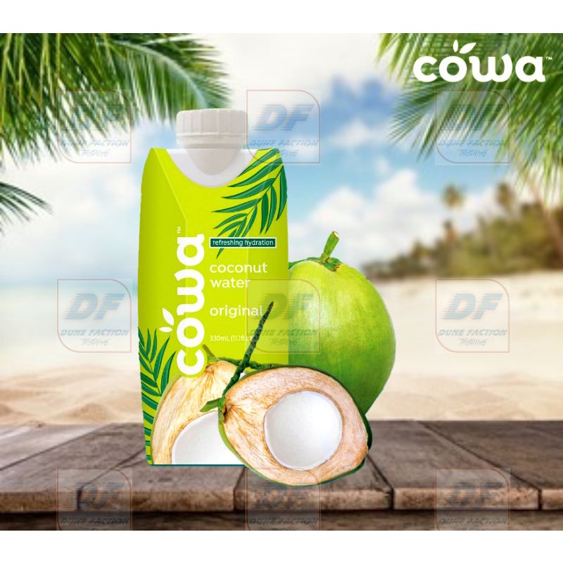 COWA Coconut Water 330ml X 1 Unit Shopee Malaysia