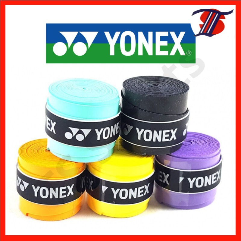 Yonex Overgrip Badminton Grip Readystock Super Grap Racket Griptape 100